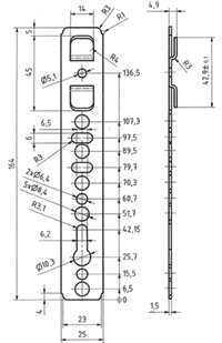 Plech REHAU 5 (429 15) Kömerling