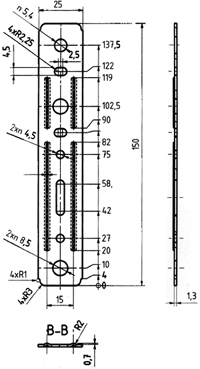 Plech 495 13 01 EURO