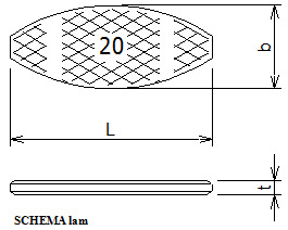Spojovacie lamely bukové