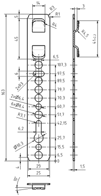 Plech REHAU (410 15)