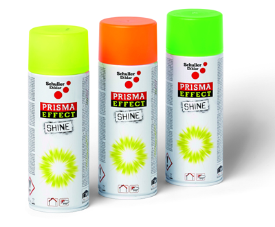 PRISMA EFFECT SHINE - reflexný sprej (400 ml / červená)