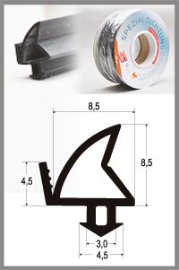 Renovačný silikónový profil SP 4246