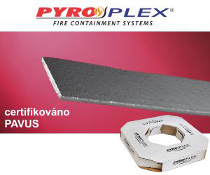 Protipožiarna speniteľné páska Pyroplex