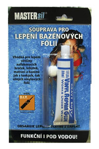 Súprava na lepenie bazénových fólií a matracov