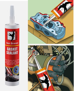 Gasket sealant vysokoteplotné silikón