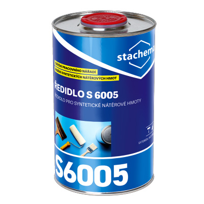 Ředidlo S 6005 pro syntetické nátěrové hmoty 1l