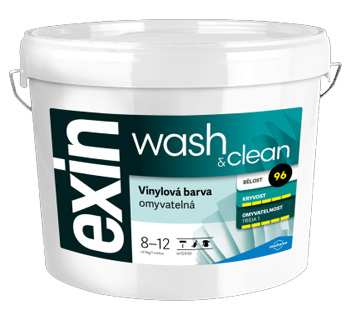 EXIN Wash & Clean - Omyvatelná vinylová barva