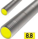 Závitová tyč 8.8, DIN 975, třída provozu 1 (EN 1995-1-1), zinek
