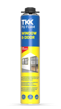 TKK PU FOAM Window & Door - nízkoexpanzní pěna pistol. 750ml