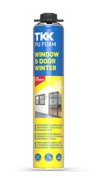 TKK PU FOAM Window & Door Winter - nízkoexpanzní pěna-Zimní pistol. 750ml