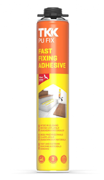 TKK PU FIX Fast Fixing Adhesive - nízkoexpanzní lepidlo pistol. 750ml