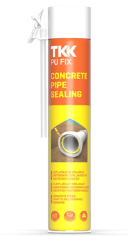 TKK PU FIX Concrete Pipe Adhesive - PU lepidlo na betonové skruže spray 750ml