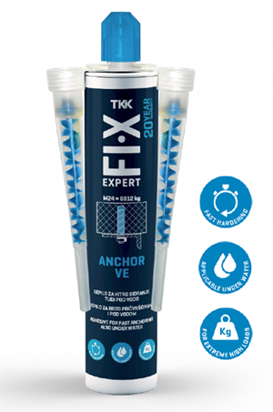 FIX Expert Anchor VE - 300 ml chemická kotva vinylester