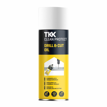 TKK Clean Protect Drill & Cut Oil - olej pro vrtání a řezání  spray 400ml
