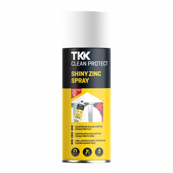 TKK Clean Protect Shiny Zinc - zinkový spray - lesklý 400ml