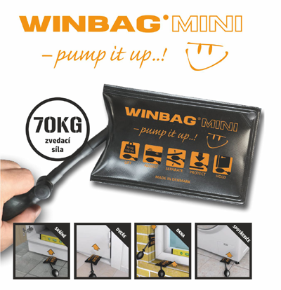 WINBAG MINI vzduchový vymedzovacie klin 2-40mm, do 70kg
