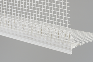 D/44.5 Rohový profil pod omítku s okapničkou s perlinkou VERTEX 100x100mm, 2,50m