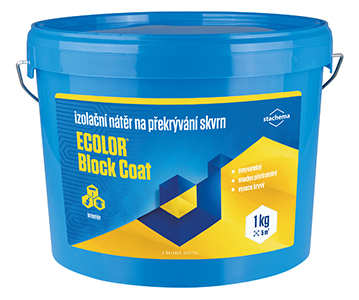 ECOLOR BLOCK COAT - Izolačný náter na prekrývanie škvŕn