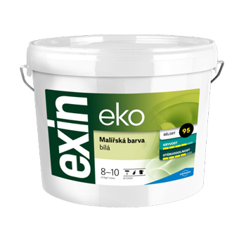 EXIN EKO - Maliarska farba so zvýšenou belosťou a krycou schopnosťou