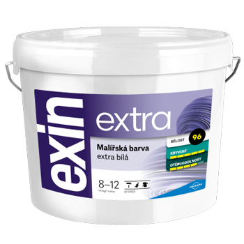 EXIN EXTRA maliarska farba extra biela