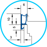 PROFIL ACF 5473 (hnedá)