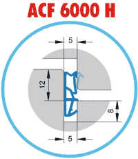 PROFIL ACF 6000 H (hnedá)