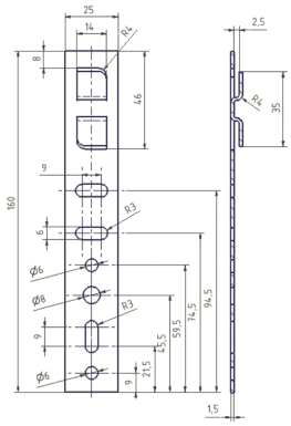 Plech 350 15 KP KŽP