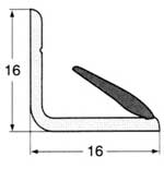 Profil L3 veľ. 16 x 16 mm