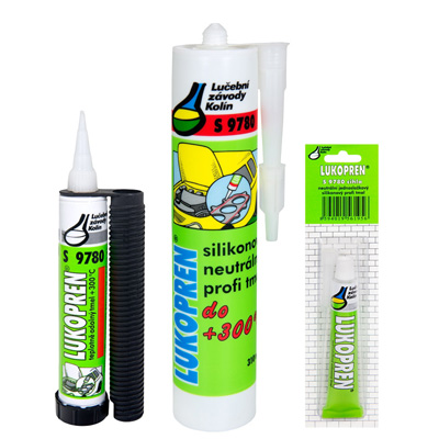Lukopren S 9780 - Neutrálny jednozložkový silikónový tmel