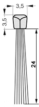 Samostatná kefa 3.24