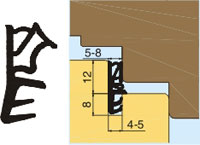 Tesniaci profil SH 112