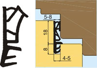 Tesniaci profil SH 118