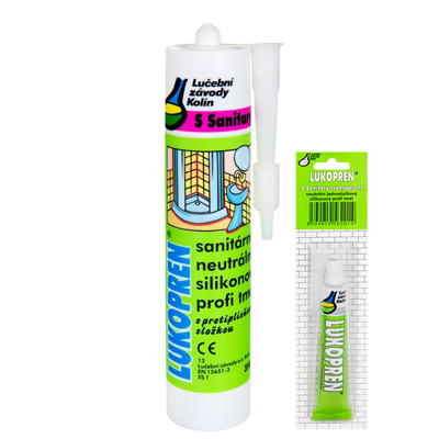Lukopren S sanitary - Neutrálny jednozložkový silikónový tmel