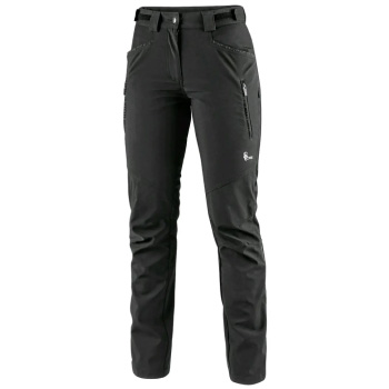 CXS AKRON - dámské kalhoty softshell, černé
