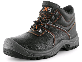 CXS STONE APATIT - pracovní obuv kotníková O2, zimní, černá