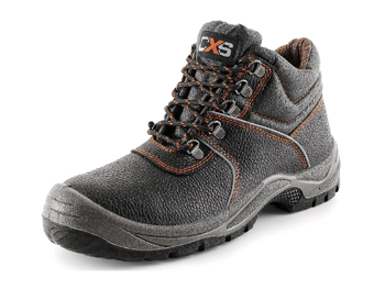 CXS STONE APATIT - pracovní obuv kotníková O2, celoroční, černá