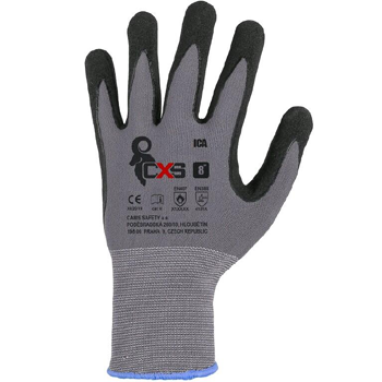 CXS Ica - rukavice máčené v nitrilu, odolné do 100°C