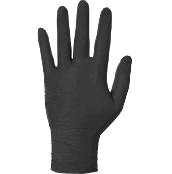 CXS Stern Black - rukavice jednorázové nitrilové, černé
