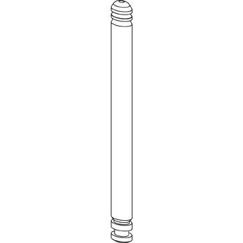 MACO čep pro ložisko nůžek AS/DTuni/PVC, stříbrná (94491)