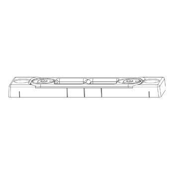 MACO uzávěr zástrče vůle drážky 12 mm, hladký falc 18 mm, 9V (23731)