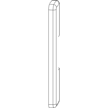 MACO krytka pro přítlačný pant k našroub. AS křídlový díl, sv bronz (41582)