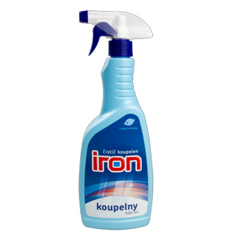 IRON koupelny s rozprašovačem 500ml