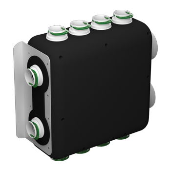 VARR75-160K EPP distribuční box s vtoky o průměru 160 mm AWENTA